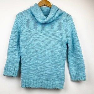 GUESS Chuck Knit Turtleneck Sweater S